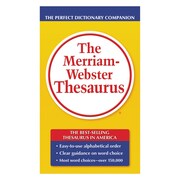 MERRIAM-WEBSTER Thesaurus, All Purpose, Paperback 850